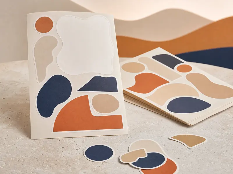 Заказать стикерпаки: Наборы на одном листе; фотография в каталоге услуг, кадр 22, получение в Курске, «Каталог продукции на главной странице»